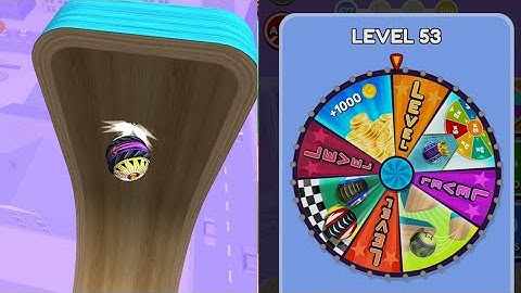 Going Balls Spin The Wheel Level 53 ( Android & IOS Gameplays )
