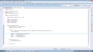 Java with Property File and Database (MySql and SQL Server)