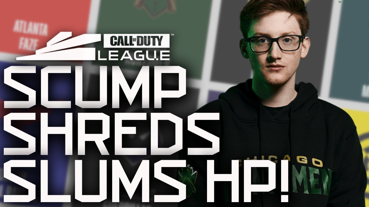 SCUMP Absolutely SHREDS on SLUMS HARDPOINT with FORMAL, ENVOY and DASHY in BO4 Throwback Tournament!