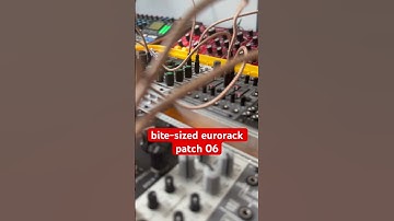 bite-sized #eurorack patch 06 | #behringer brains Karplus-Strong synthesis