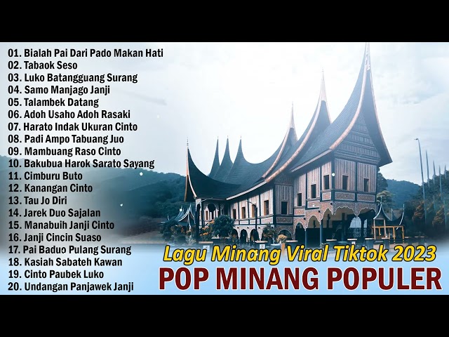 Pop Minang Viral dan Enak Didengar ~ Lagu Minang Terbaru 2024 class=