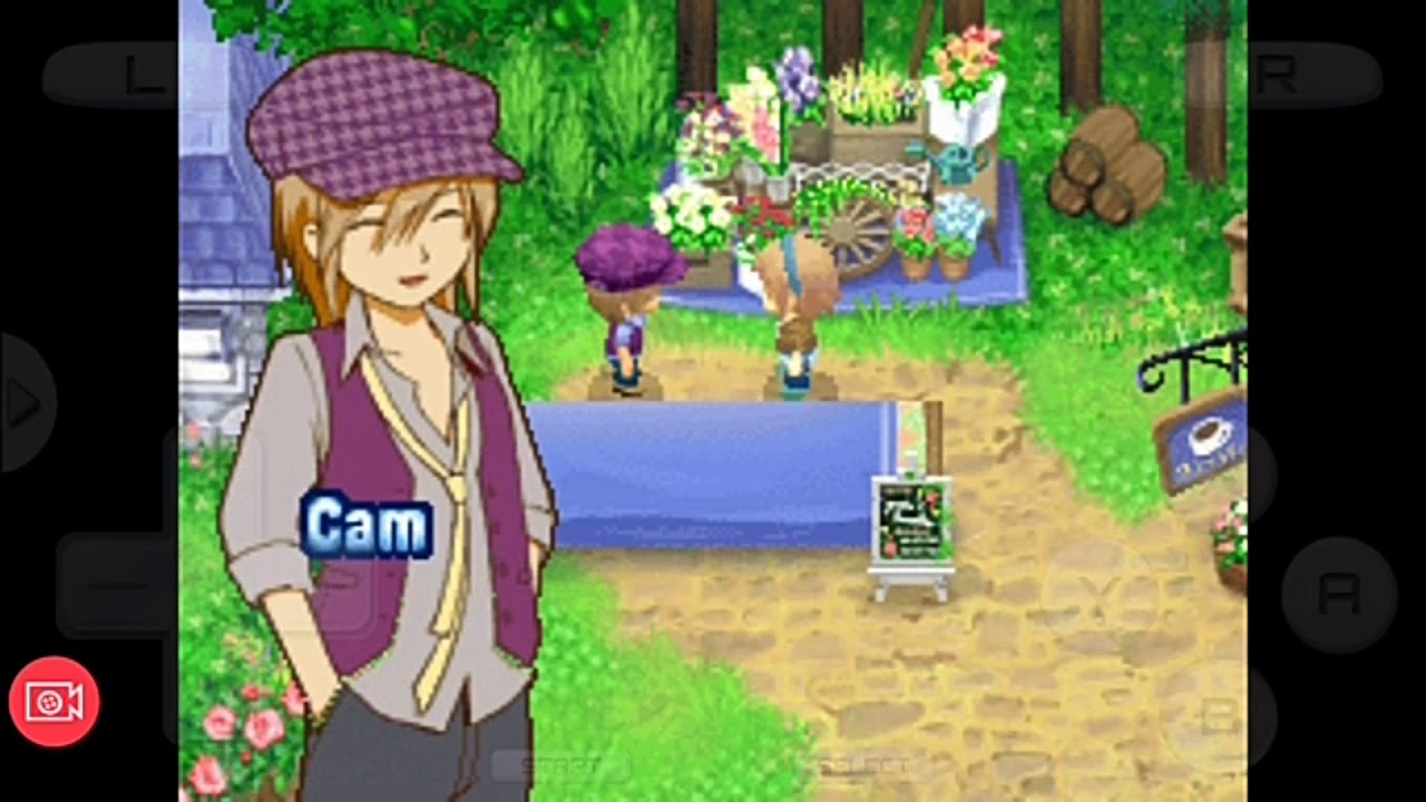 Harvest Moon Tales of Two Towns Cam Flower Events YouTube