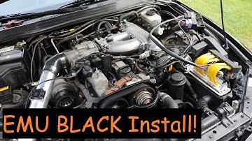 Turbo IS300 gets a BIG UPGRADE! EMU black install! #ecumasterusa #emublack