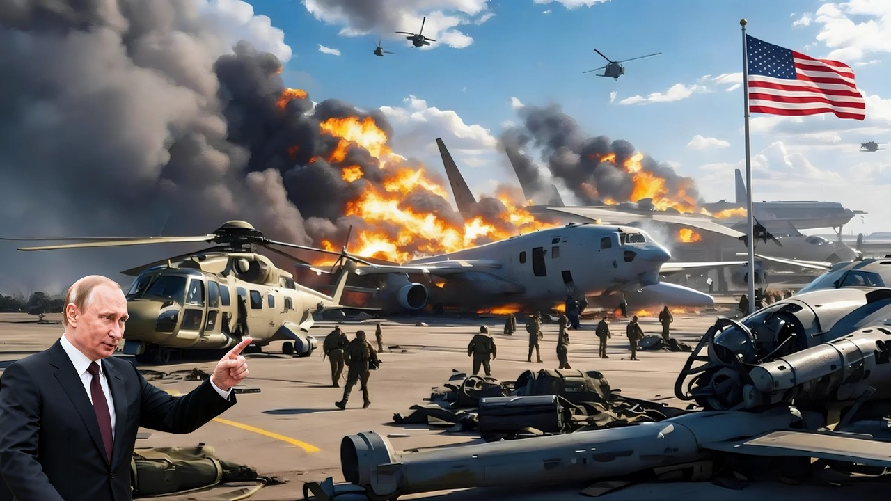 Американский военный аэродром полностью уничтожен! Российский высокоточный удар уничтожил всё — ARMA