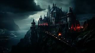 Dracula's Castle Ambience  A Haunting Melody of Shadows - Background Music