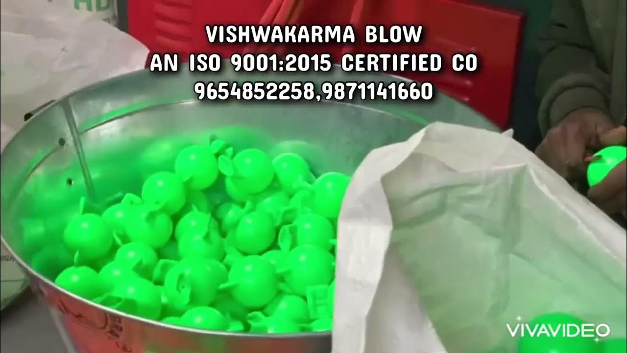 Plastic ball making machine vishwakarma blow 9654852258 YouTube
