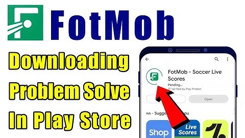 How to not install FotMob app download problem solve on play store ios