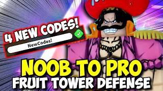 [4 New Codes] Noob To Pro in Fruit Tower Defense! (Day 1) screenshot 4