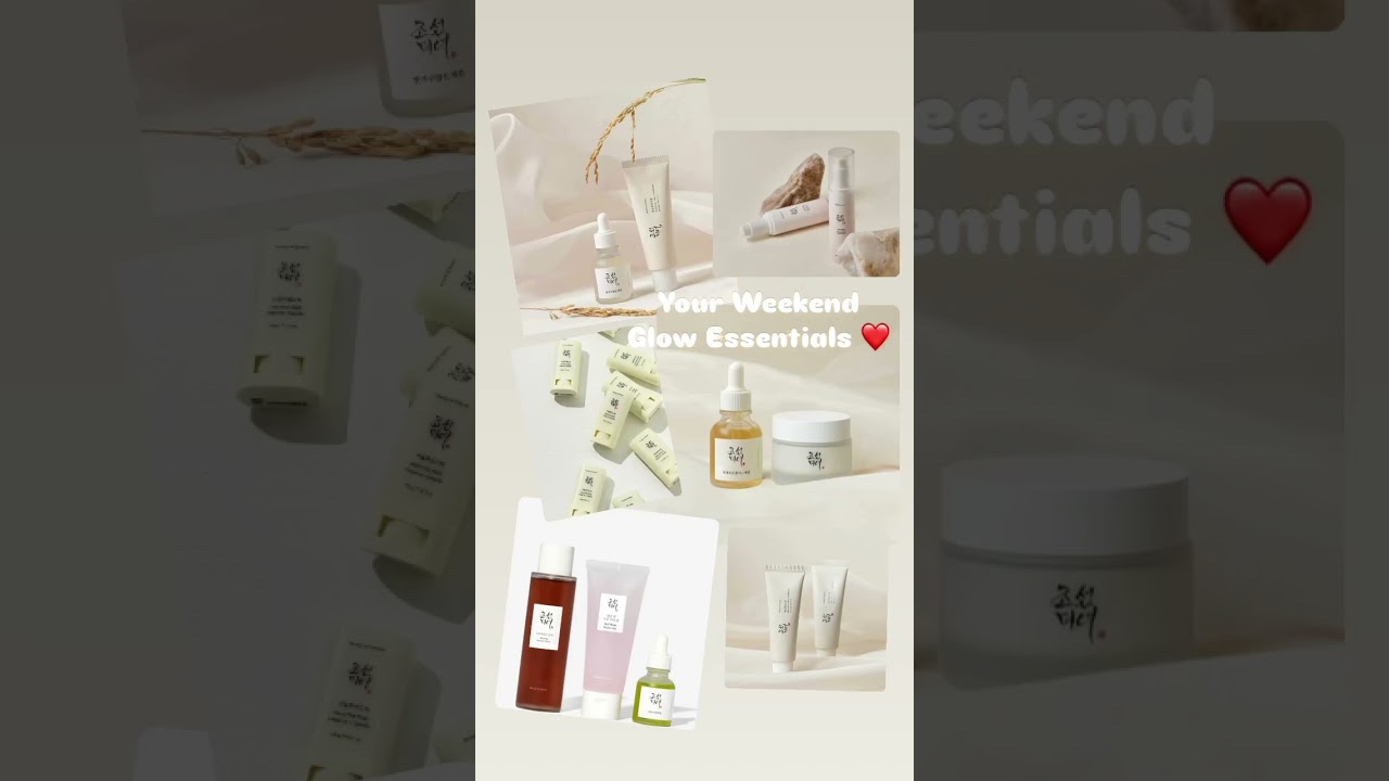 Your Weekend Glow Essentials 💫