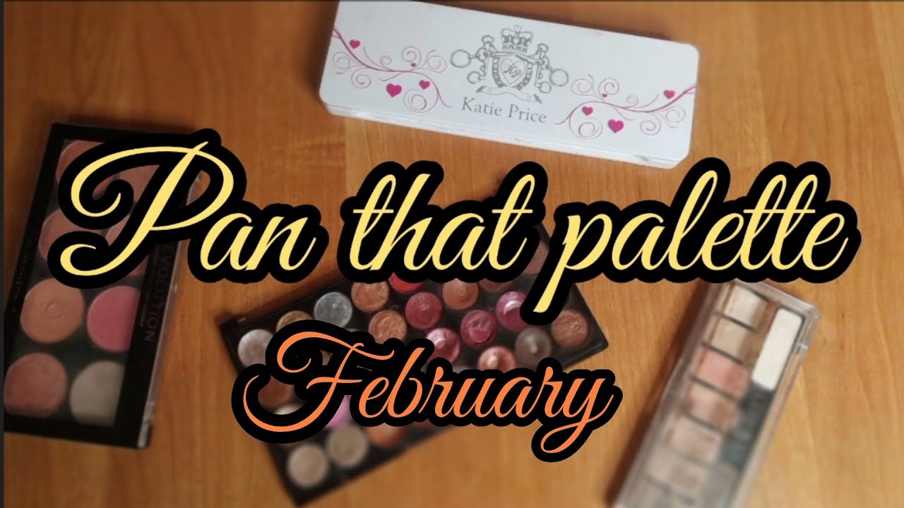 Pan that palette. Февраль