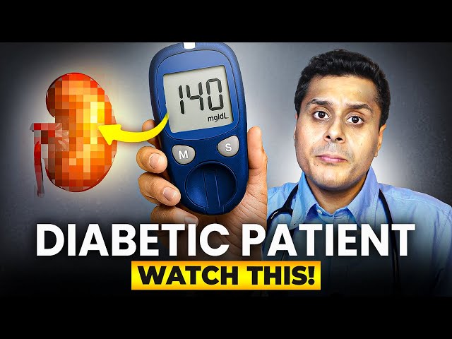 4 BEST Medicines for DIABETES & KIDNEY to Stop PROTEIN Leak