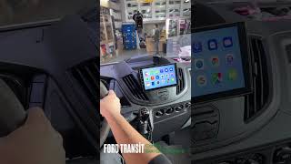 Ford Transit Araca 9Inç Multimedya Ve Geri Görüş Kamera Uygulaması - Crow Garage
