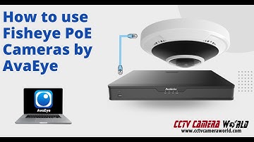 How to use Fisheye PoE Cameras by AvaEye with NVR