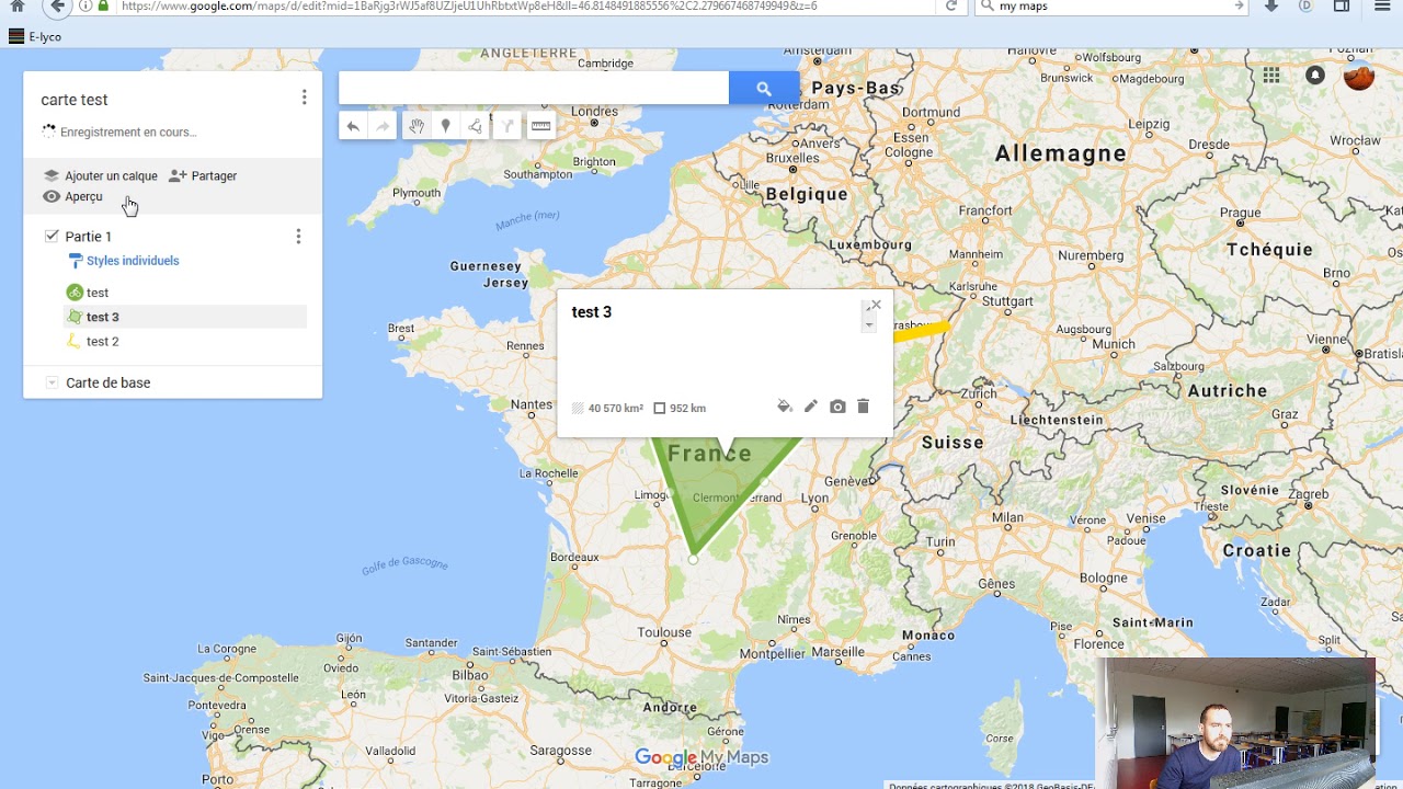 Tutoriel My Maps niveau 1 - YouTube