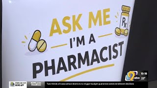 University of Iowa pharmacy students encourage adherence to medication directions