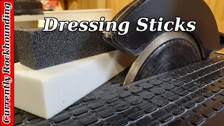 Do Dressing Sticks Work? // Testing Lapidary Saw Blade Sharpening Sticks