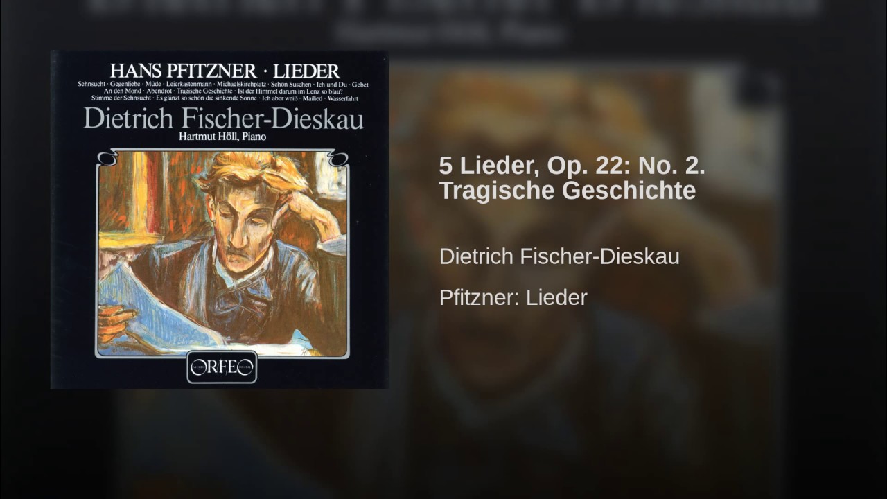 5 Lieder Op 22 No 2 Tragische Geschichte Youtube