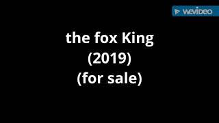 the fox King (2019) cast video (for sale)