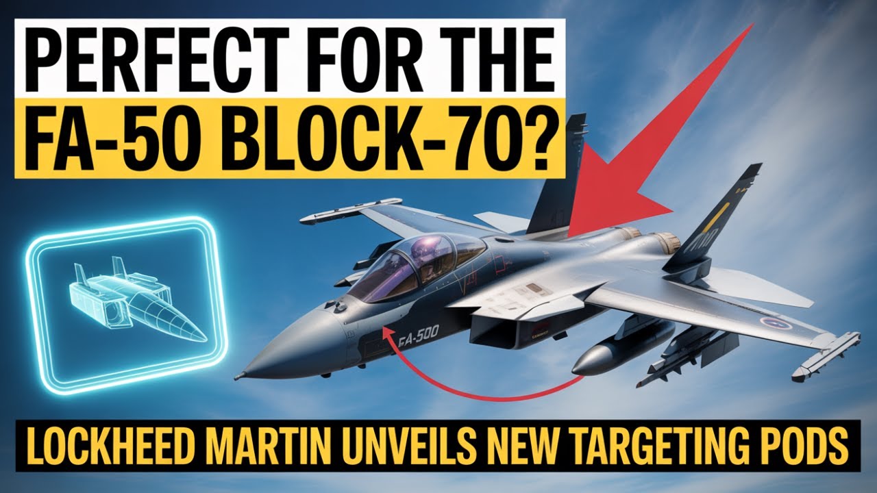 FA-50PH Transformation: Lockheed Martin’s Latest Targeting Pod ...