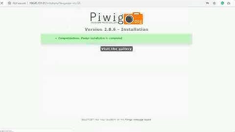 Piwigo Gallery on Ubuntu 14.04 LTS - Deploy on Azure , AWS and Google Cloud Platform.