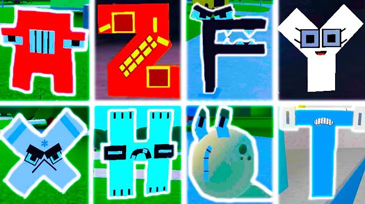 UNLOCKING SECRET ALPHABET LORE Morphs! - ROBLOX Alphabet Lore Town