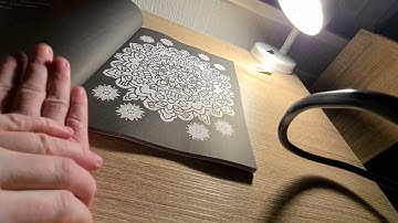 Flipthrough Of Winter Mandala Color By Numbers Book By Color Questopia