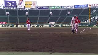 20170927　ウエスリーグ　タイガース対カープ　８回裏