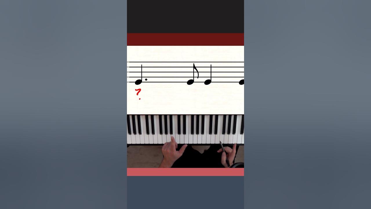 The Secret to Playing Dotted Quarter Notes on Piano YouTube