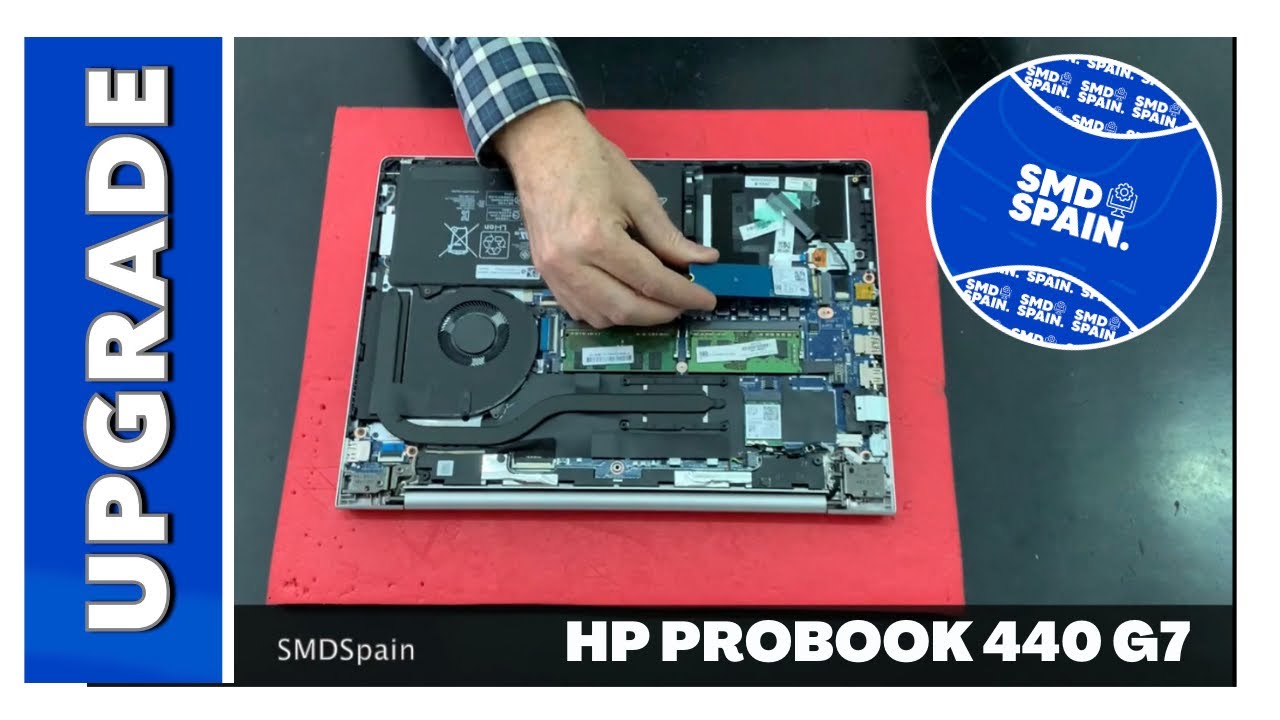 How To Upgrade M 2 Pcie Nvme Ssd Ram Hp Probook 440 G7 Disassembly Youtube