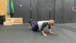 Eccentric to Knee Push-Up