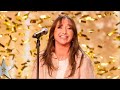 Amanda Holden give Sydnie Christmas GOLDEN BUZZER with beautiful cover of 