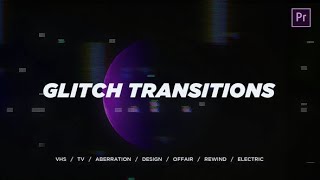 Glitch Transitions (Top Premiere Pro Templates) Glitch Transitions (Top Premiere Pro Templates)