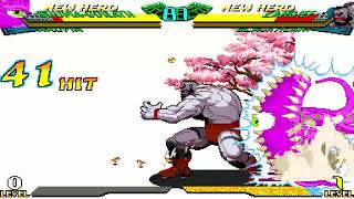 Marvel Super Heroes vs Street Fighter - Shuma-Gorath relaunch combo
