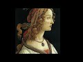 Trois minutes  sandro botticelli