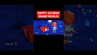 Happy 3rd Birthday #snakerivals