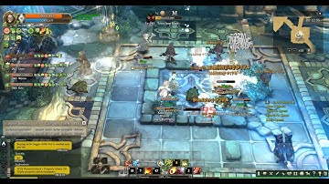 Full run Blue Fortress Dungeon lv 240- Warlock - Tree Of Savior