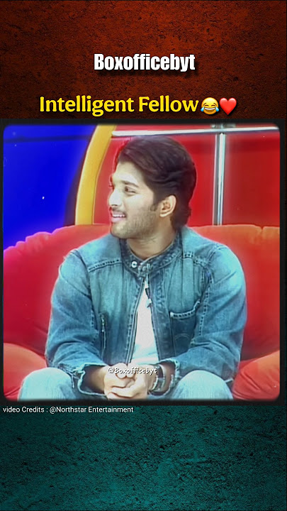 Bunny😂❤️#alluajun #sukumar #arya #pushpa2 #viral #viralshorts #biggboss #interview #comedy