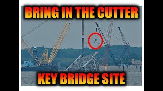 Bring in the Cutter! Donjon's crews work on the Span