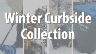 Winter Curbside Collection