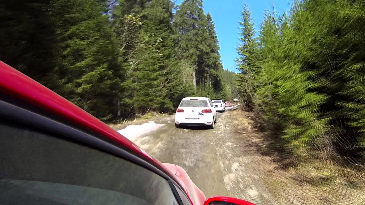 Говерла 2013 - Фольксваген Гольф Клуб Украина - дорога к подножью - YouTube