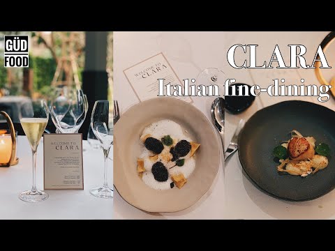 CLARA Bangkok : Italian Fine-Dining by Chef Christian Martena and his wife Clara
