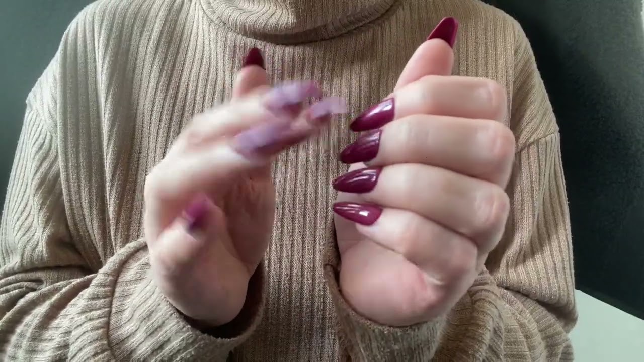 ASMR | Fast nail-on-nail tapping 💅 (no talking)