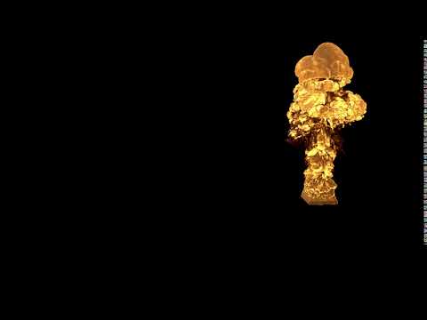 Fire (Explosion) Simulation in cinema 4d using turbulence FD
