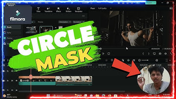 HOW TO CIRCLE MASK EFFECT IN FILMORA 12 |CIRCLE FACECAM EDITING EFFECT|