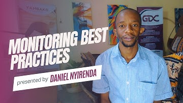 Project and Program Monitoring: Monitoring Best Practices