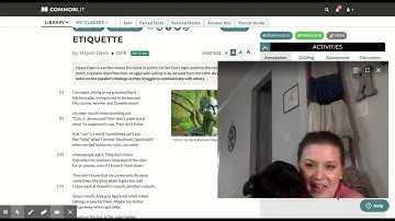 CommonLit | Etiquette | Free Reading Passages and Literacy Resources