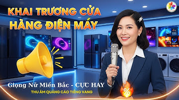 GIỌNG ĐỌC CHẤN ĐỘNG – MC Nữ Giọng Bắc Nội Lực, Tươi Vui & Tràn Cảm Xúc