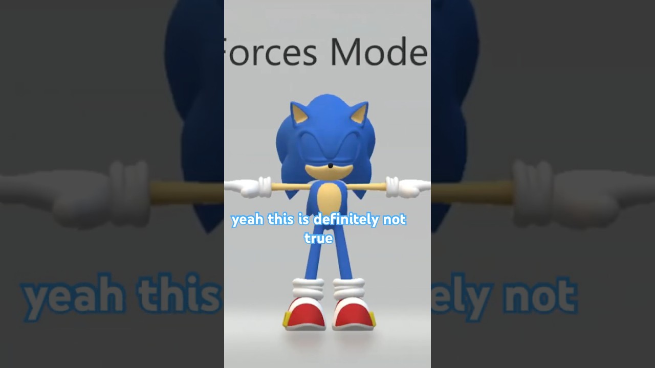 Sonic New Model Rumor sonicnewmodel#sonicleak#sonicrumor#sonicnew#potentialman