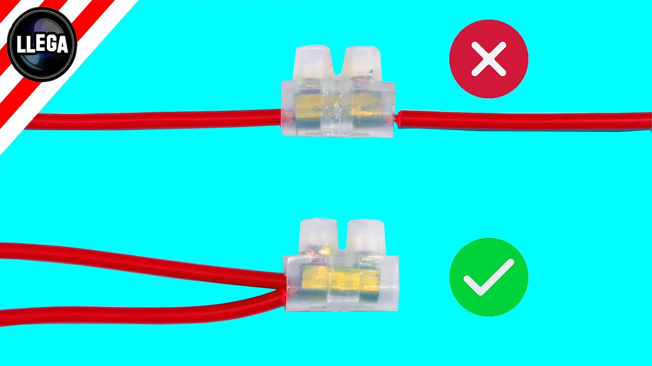📌Empalmes de cables /🔂 unir cables eléctricos👉Cable splices⚡ YouTube
