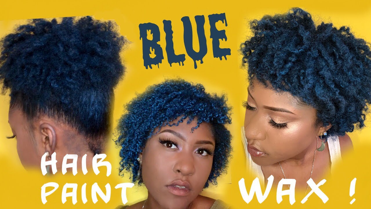 6. Blue Hair Wax Paint by HailiCare - wide 1